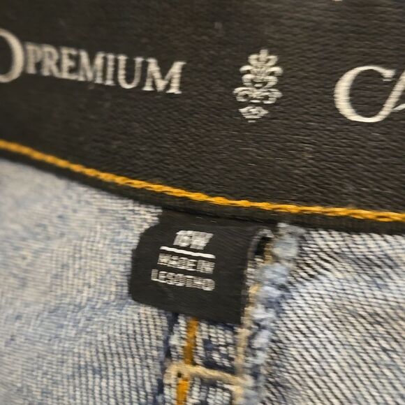 Cato Premium Straight Leg Blue Denim Jeans PLUS size - Picture 5 of 6
